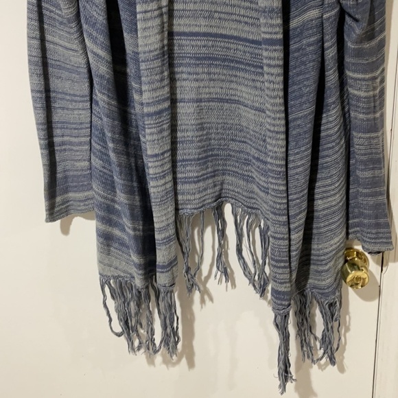 Sun and Shadow Long Sleeve Cardigan Shawl Size Medium - Picture 3 of 11